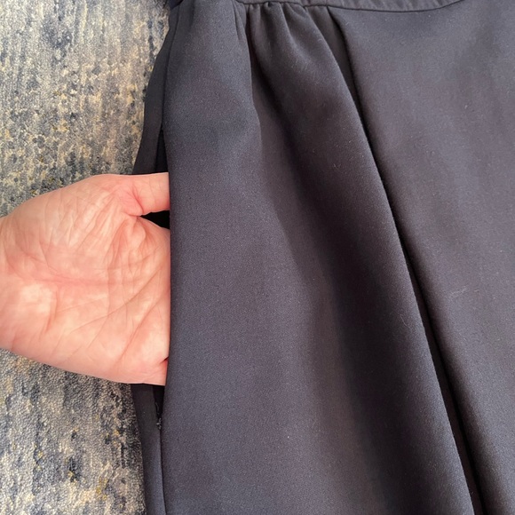 RED Valentino Fit & Flare Navy Dress with Pockets Women’s Size 6 - Picture 9 of 12